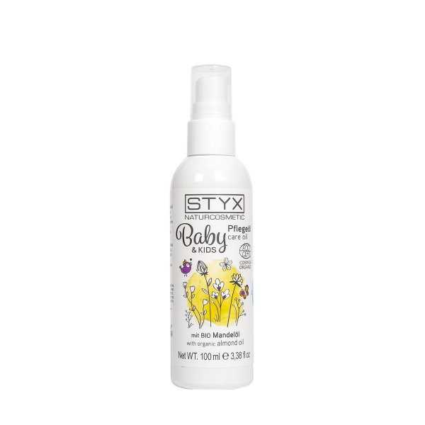 Ulei pentru bebeluși și copii cu ulei de migdale bio 100ml
